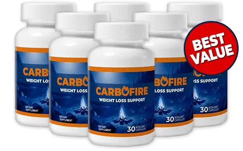 carbo fire 6 bottles